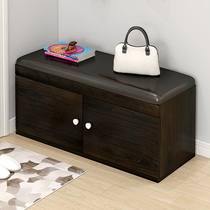 Shoe Cabinet Doorway Large Capacity Simple Xuan Cabinet Nordic Contained Storage Entrance Door to sit for shoe-changing stool-style shoe rack