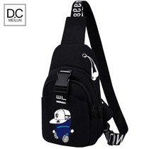 Sports outdoor multi-functional pocket male and female leisure large capacity Oxford cloth student single shoulder bag bag bag bag male