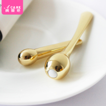 Eye massage stick ball type scraper metal instrument essence guide stick apply facial beauty mask eye cream cream cream dig