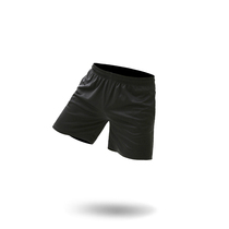 Quarter pants mens and womens badminton shorts quick-drying breathable summer Pong tennis suit childrens training Sports Black Bottom