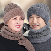 Old mans hat children Winter grandmother mother warm wool hat autumn and winter old father grandfather old man hat man