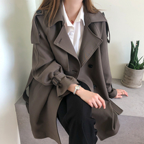 This years popular fried street winewear woman in the middle of the 2022 new spring and autumn new coat high-end temperament Van Goddess Fan