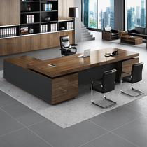 Yuxian boss table fashion simple big class table boss table and chair combination President desk modern boss desk desk