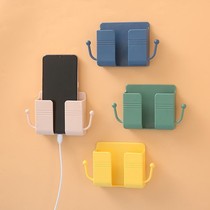 Headboard Mobile phone Charging wall-mounted bracket Containing Box Tablet Charging Containing Basket Shelve Kitchen Wash Room