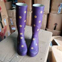 Ultra High Cylinder Rain Shoes High Help Womens Shoes Water Shoes Women Spring Autumn Korea Fashion Cute Anti Slip Rubber Rain Boots