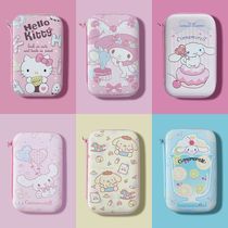 Cute cartoon puppy earphone bag tablet computer charger storage box data cable Winder mobile power storage bag change bag U disk charging treasure mobile hard disk anti-drop protective cover