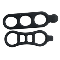 Bicycle Flashlight lamp bracket silicone strap GoPro mobile phone seat strap road mountain bike accessories