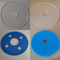 Acrylic retaining plate plexiglass plastic plate pneumatic shaft retaining ring induction rod retaining material conductive rod insulating plate