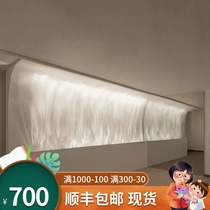 3D dynamic water pattern Wall washer lamp projection LED wall lamp Tmall Genie bar KTV Net red background wall atmosphere lamps and lanterns