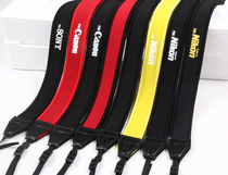 SLR camera strap Elastic decompression shoulder strap Halter neck Suitable for Canon Nikon Sony universal type