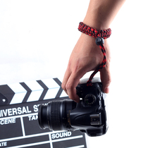 Camera wristband for Sony Fuji Canon Nikon SLR micro single hand rope lanyard braided wrist strap Digital