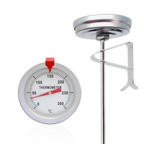 Oil thermometer kitchen commercial oil temperature thermometer baking and frying automatic oil temperature meter industrial soil frozen meat display
