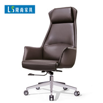 Boss chair Office chair Computer chair Universal wheel Simple modern lifting rotary chair Manager chair Supervisor chair Big class leather chair