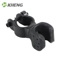 Bicycle lamp stand mountain bike lamp clip flashlight bracket riding Wanduo lamp holder bicycle parts