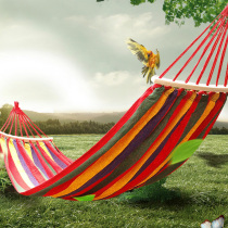 Hammock Outdoor Autumn Thousands of indoor sleeping portable thickened Anti-overturning single double adult widening hanging sling