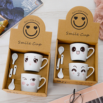 Creative exquisite ceramic cup advertising mug activity water Cup practical promotion small gift Cup LOGO customization
