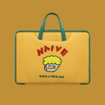 Cartoon computer bag portable female cute application Huawei matebook14 inch Lenovo Xiaoxin air13 Apple macbookpro15 6 Dell 16 inch ins wind