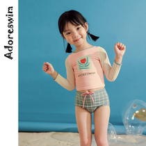 Adoreswim 2021 new childrens split swimsuit childrens hot spring swimsuit girls swimsuit baby girl
