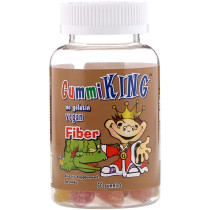 Pre-ordered Gummi King Dietary Fiber Fudge All natural fruit flavor Suitable for children to supplement 60 capsules