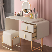 2021 new retractable dresser bedside table one-piece bedroom small apartment net red ins wind womens makeup table