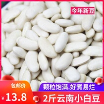 2 Jin Yunnan small white beans new products specialty farmers self-produced white kidney beans white kidney beans white kidney beans