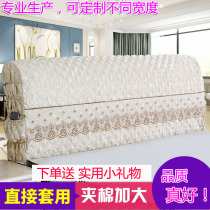 Bedside cover all-inclusive Thick bed headgear 1 5 meters 1 8m2 2M cotton-covered leather bed solid wood bedside dust cover
