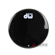 DW 22 inch original US collectors drum skin Black bass drum skin Resonance front skin