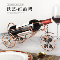 European wine rack home Creative wine bottle display rack wine cabinet decoration wine bottle simple living room decoration