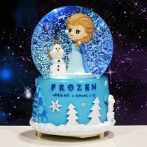 Dream glass crystal ball music box princess children little girl birthday gift music box ornaments night light girl
