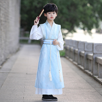 Boys Hanfu Spring and Autumn Ancient Clothes Childrens Childrens Young Mens Costumes Autumn Clothes Chinese Style Little Boys Tang Clothes Autumn