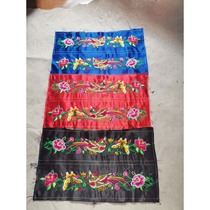 Stage clothing National style accessories accessories small embroidery piece machine embroidery embroidery imitation hand embroidery piece