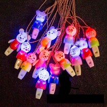 Altman Glowing Whistle Kindergarten Party Toys Childrens Day Boys and Girls Birthday Gifts