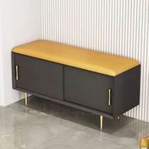Yiliu shoe stool at home door soft bag cushion in the door can sit on the shoe stool integrated multifunctional shoe cabinet rack