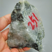 Natural Nanyang Yuyama Root Rock and White material 251 grams of water permeability