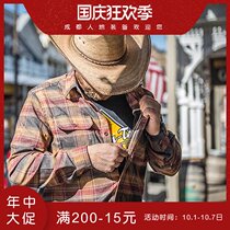 HELIKON Hliken GREYMAN SHIRT gray man tactical SHIRT autumn winter outdoor long sleeve plaid SHIRT