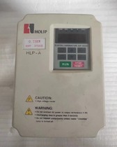 Plastic bag factory general-purpose Hailip inverter 380V 0 75KW second-hand HOLIP motor inverter bargaining