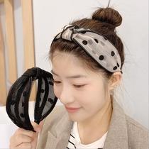 Hair band for womens face washing special mask summer headband tie hair card simple cute headdress pressure hair male bundle hair band