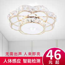 Human body induction led Crystal aisle corridor lights home entrance hall corridor intelligent induction channel light