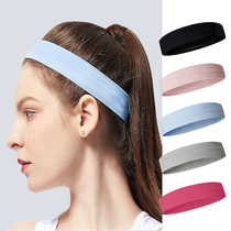 Hair belt sports headband men and women headscarves anti-sweat protection running yoga fitness basketball sweat absorption