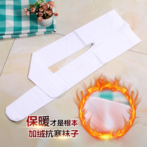  Plus velvet socks childrens pantyhose girls