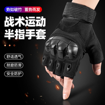 Shenhu tactical half finger gloves Outdoor combat cycling sports protective gloves Motorcycle electric car gloves ST02