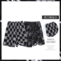 Sleeping Pants Male summer thin Modale Cotton Ice Cotton Ice Silk Home Shorts Loose Home Pants Mens Big Pants New