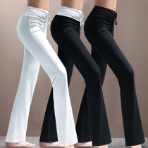 Dancing Pants Women's Straight Tube Loose Adult Body Exercisations Wide Leg Pants High Waist Black Micro La Modal Yoga Pants