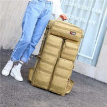 PIRATE FLAG FISHING CHAIR BAG DOUBLE SHOULDER BAG THICKENED WIDE FISHING BAG MULTIFUNCTION BACKPACKER GEAR BAG CONTAINING CARRY-ON PROTECTIVE BAG