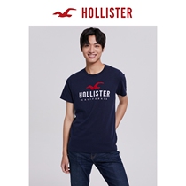 Hollister classic Logo pattern short sleeve T-shirt men 311307-1