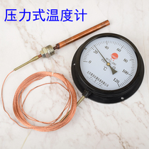 Pressure type temperature measurement oil temperature water temperature industrial boiler steam precision high precision pointer thermometer WTQ280