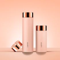 LEIDFOR REDF (Cherry Blossom) series pure titanium thermos womens portable high-grade cup