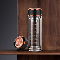 Redf Brands Double Glass Cups Mens Tea Cup Personal special cups Insured cups Insured thermal insulation Large-capacity water glasses