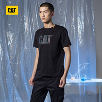 CAT Carter T-shirt Yintai counter 2021 summer new mens printing breathable round neck T-shirt CK1TSQ11621C09