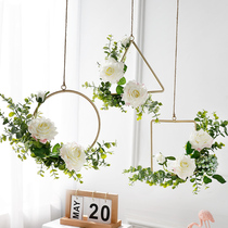 Nordic style creative wall hanging tea shop decoration restaurant wall decoration wall wall decoration ins wall accessories